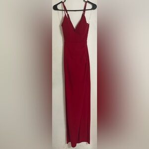 BRAND NEW sexy red maxi dress
